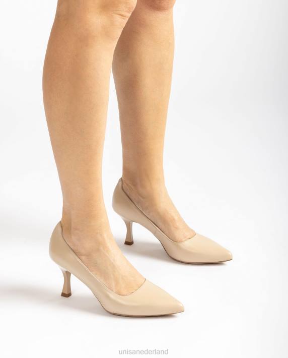 Unisa 02B0582 klassieke leren pump vrouwen bevallig