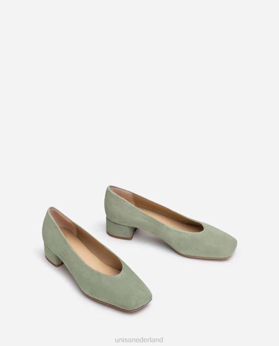 Unisa 02B0584 v-cut toplijn pomp vrouwen groente