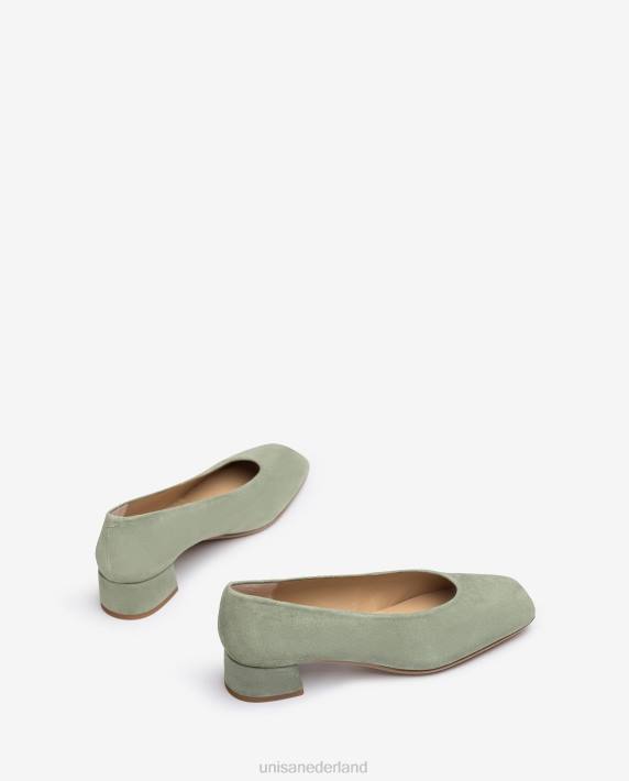 Unisa 02B0584 v-cut toplijn pomp vrouwen groente