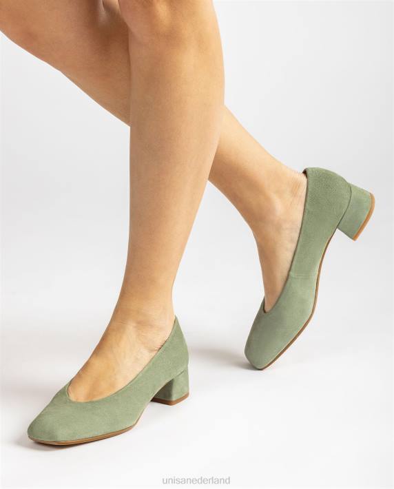 Unisa 02B0584 v-cut toplijn pomp vrouwen groente