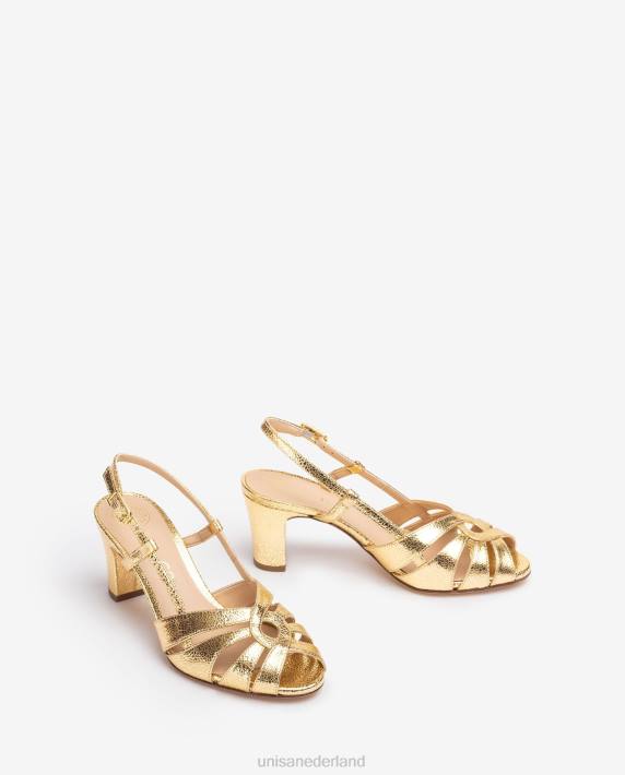 Unisa 02B0172 nette sandaal met een medium hak vrouwen bevallig