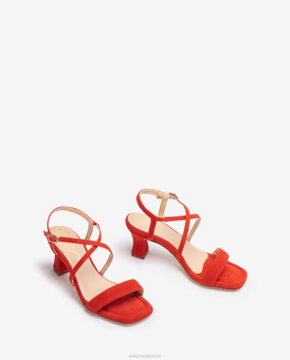Unisa 02B0178 slimme sandaal met vierkante neus vrouwen bevallig