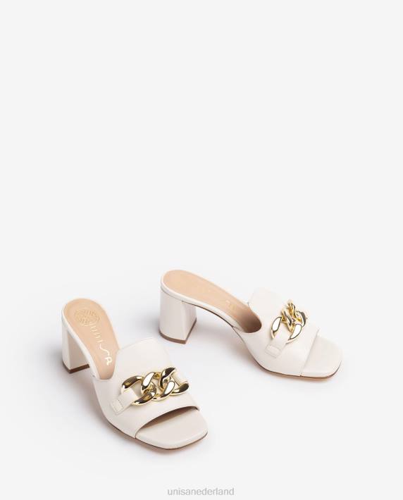 Unisa 02B0188 muilezel met een ketting vrouwen wit