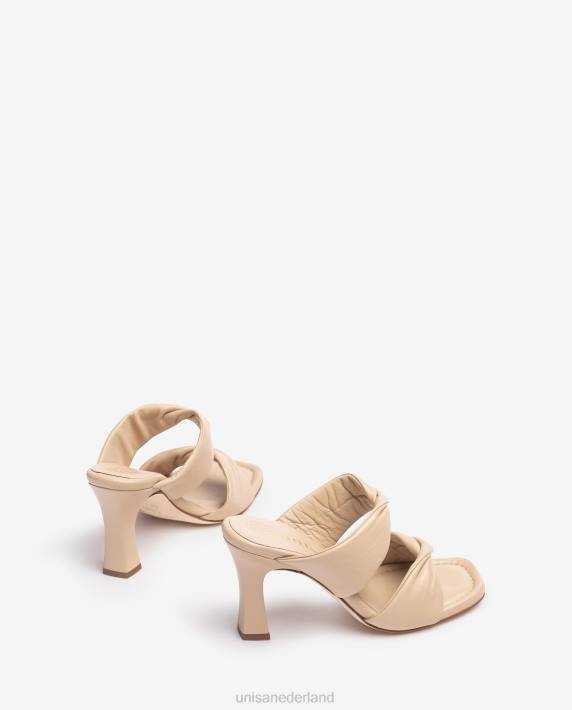 Unisa 02B0265 sandaal met draaiband vrouwen beige