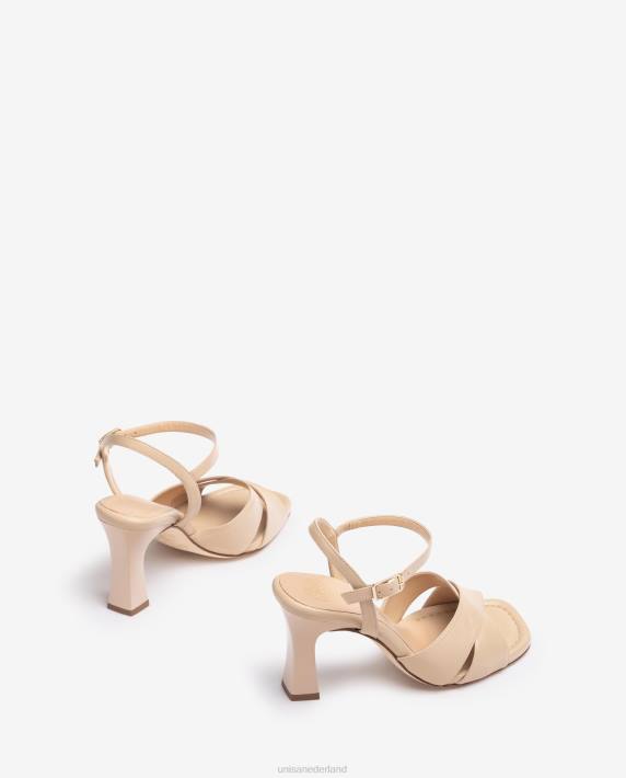Unisa 02B0271 sandaal met kruisband vrouwen beige