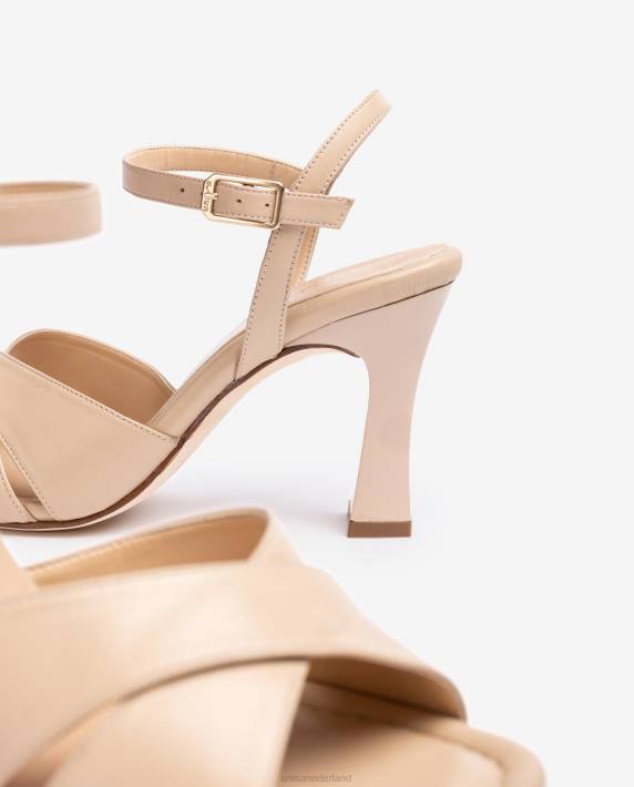 Unisa 02B0271 sandaal met kruisband vrouwen beige