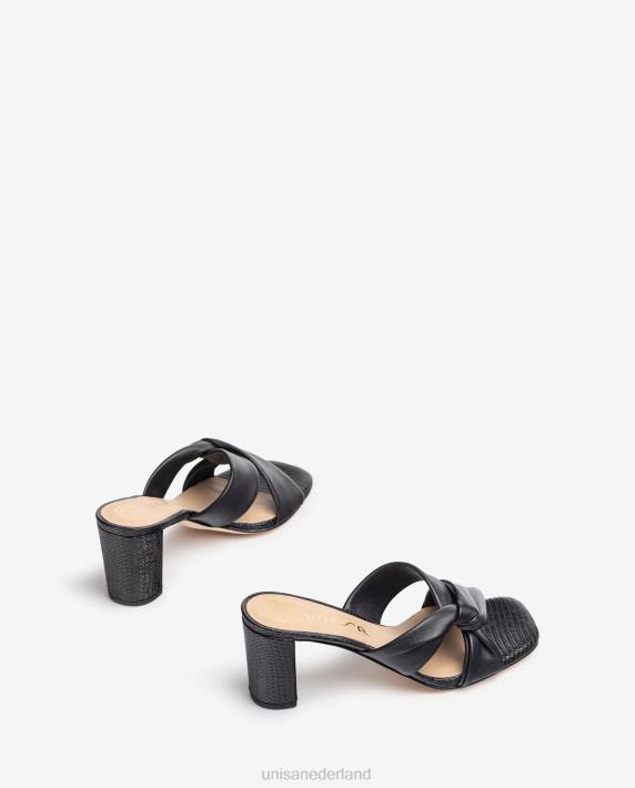 Unisa 02B0335 geknoopte sandaal vrouwen bevallig