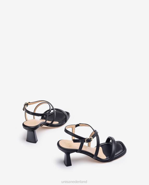 Unisa 02B0361 geometrische hak sandaal vrouwen mode