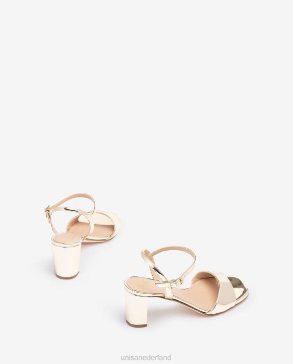 Unisa 02B0385 vierkante zool sandaal vrouwen mode