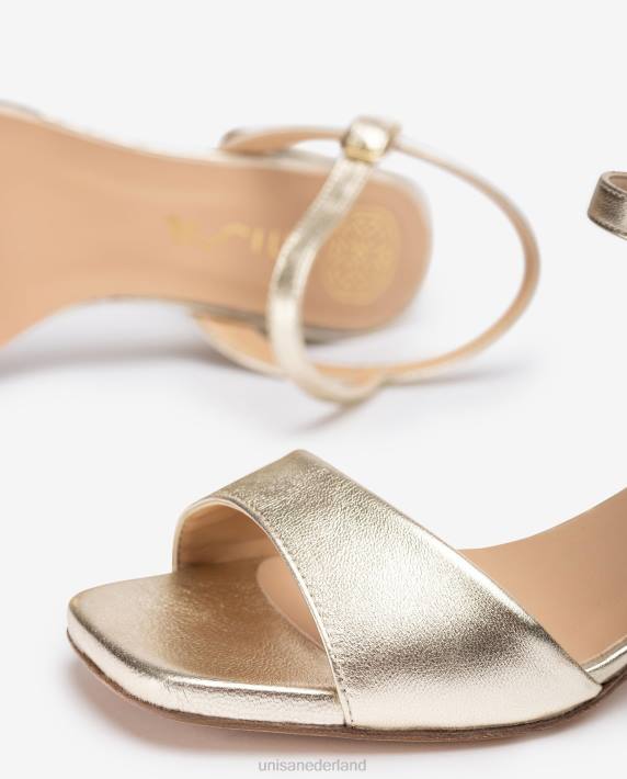 Unisa 02B0449 brede hak sandaal vrouwen bevallig