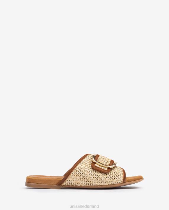 Unisa 02B0111 sandaal met raffia zool vrouwen mode