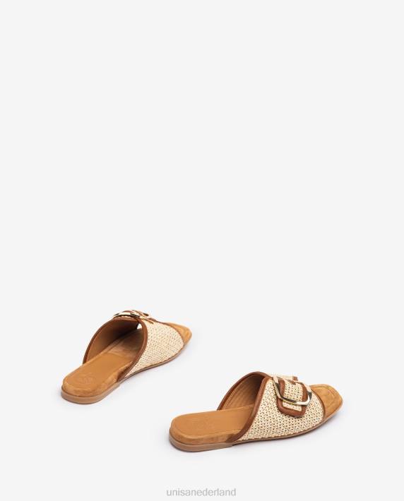 Unisa 02B0111 sandaal met raffia zool vrouwen mode