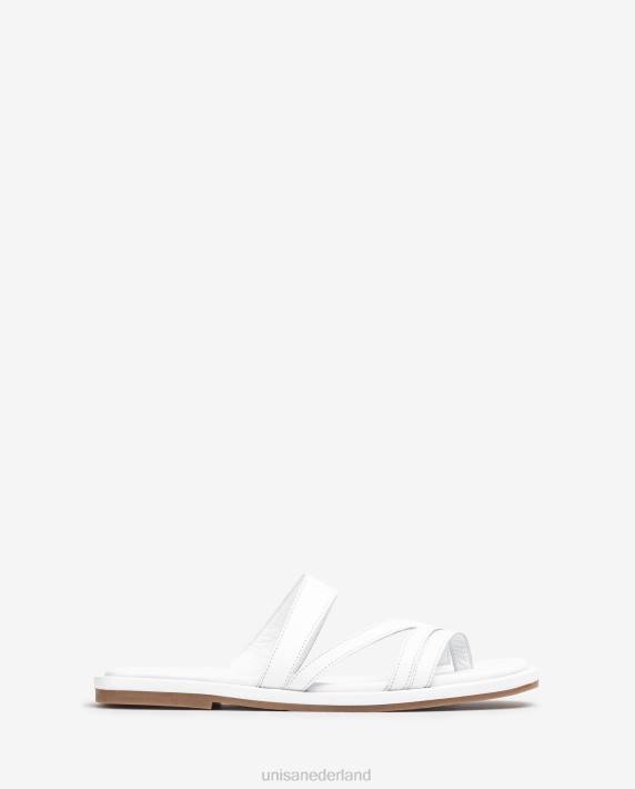 Unisa 02B014 platte sandaal met bandjes vrouwen mode