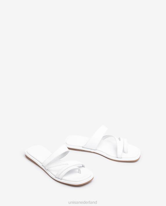 Unisa 02B014 platte sandaal met bandjes vrouwen mode