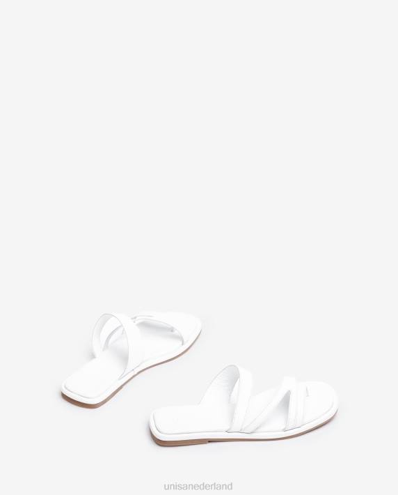 Unisa 02B014 platte sandaal met bandjes vrouwen mode