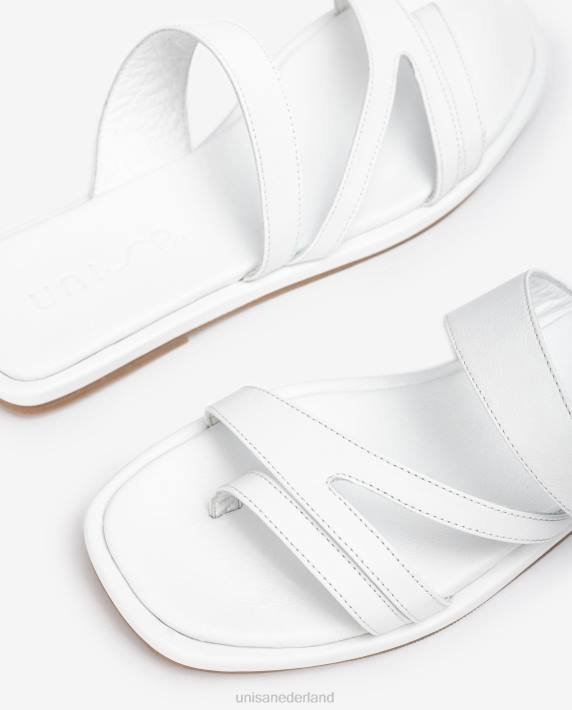 Unisa 02B014 platte sandaal met bandjes vrouwen mode