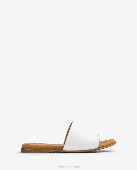 Unisa 02B0445 teen-post sandaal vrouwen wit