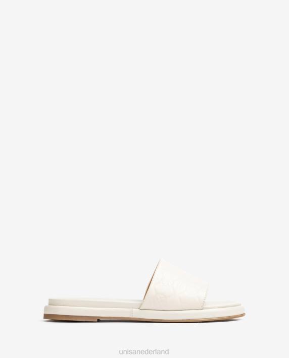 Unisa 02B062 platte sandaal met een brede vamp vrouwen mode