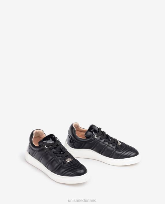 Unisa 02B01241 sportschoen met gewatteerd effect vrouwen zwart