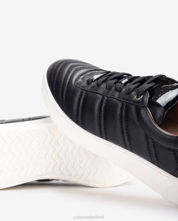 Unisa 02B01241 sportschoen met gewatteerd effect vrouwen zwart