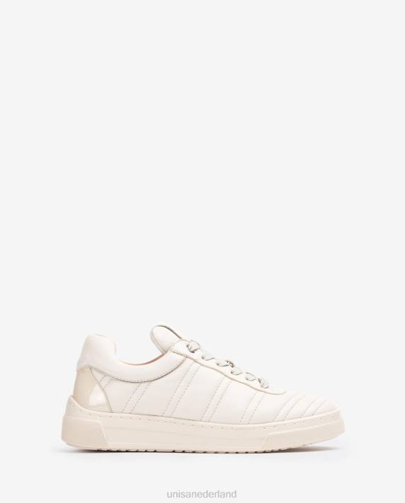 Unisa 02B01243 sportschoen met gewatteerd effect vrouwen wit