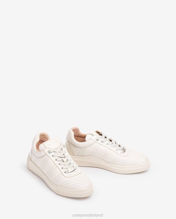 Unisa 02B01243 sportschoen met gewatteerd effect vrouwen wit