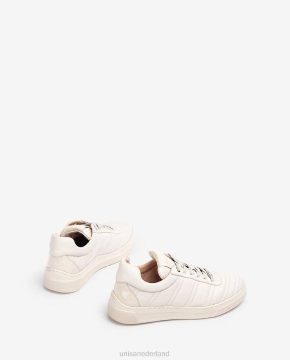 Unisa 02B01243 sportschoen met gewatteerd effect vrouwen wit