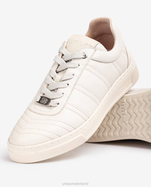 Unisa 02B01243 sportschoen met gewatteerd effect vrouwen wit