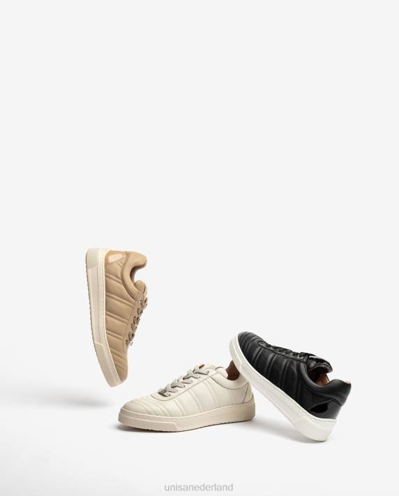 Unisa 02B01243 sportschoen met gewatteerd effect vrouwen wit