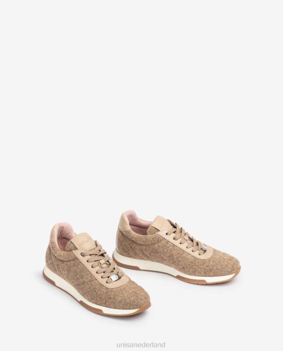 Unisa 02B01288 ecowool sportschoen vrouwen beige