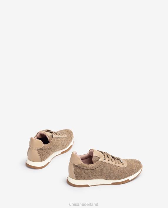 Unisa 02B01288 ecowool sportschoen vrouwen beige