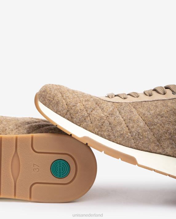 Unisa 02B01288 ecowool sportschoen vrouwen beige