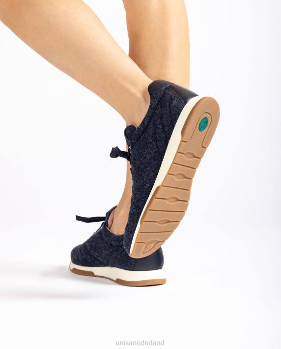 Unisa 02B01289 ecowool sportschoen vrouwen blauw