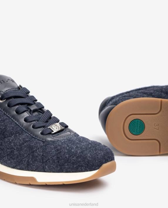 Unisa 02B01289 ecowool sportschoen vrouwen blauw
