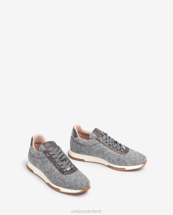 Unisa 02B01290 ecowool sportschoen vrouwen grijs