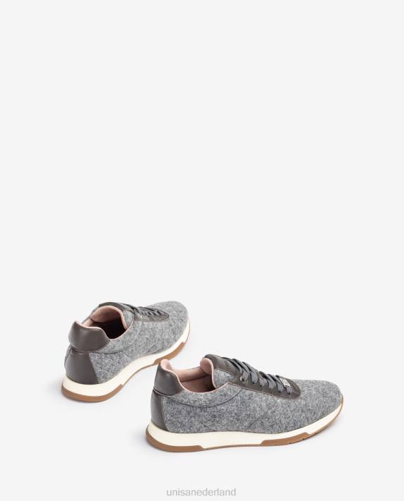 Unisa 02B01290 ecowool sportschoen vrouwen grijs