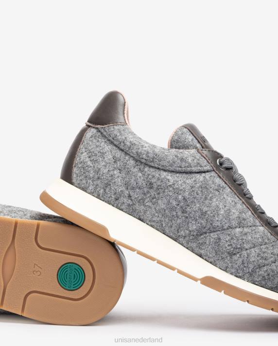 Unisa 02B01290 ecowool sportschoen vrouwen grijs