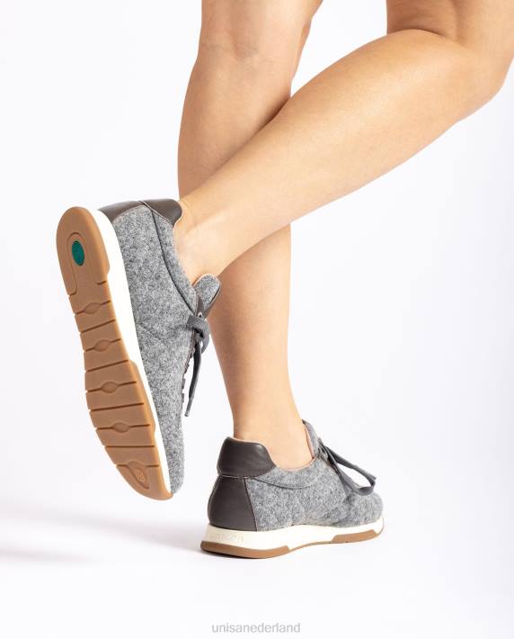 Unisa 02B01290 ecowool sportschoen vrouwen grijs
