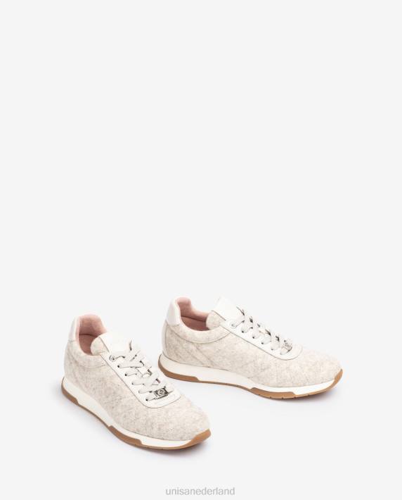 Unisa 02B01291 ecowool sportschoen vrouwen wit