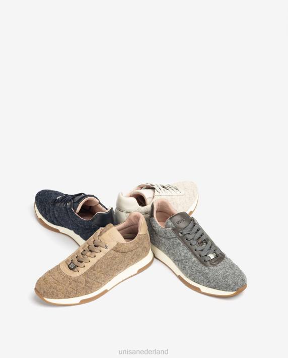 Unisa 02B01291 ecowool sportschoen vrouwen wit