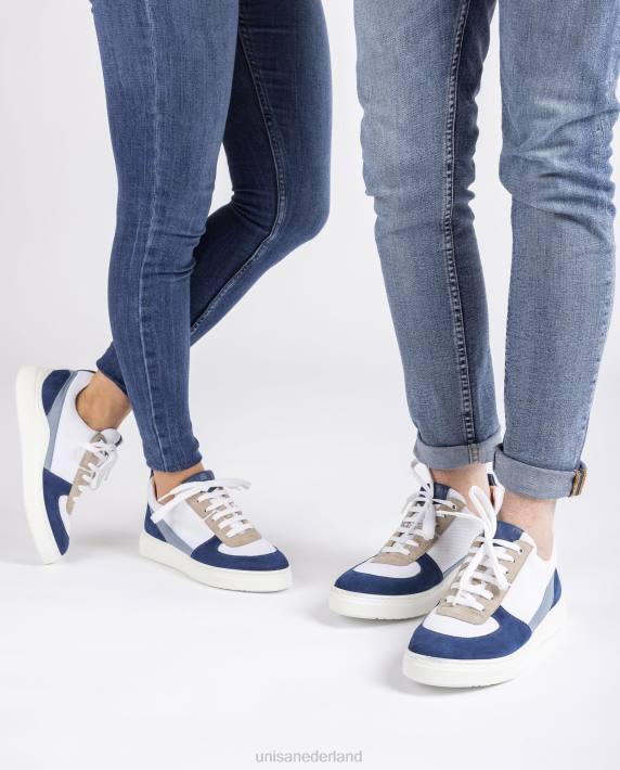 Unisa 02B0659 stof en suède sportschoen uniseks mode