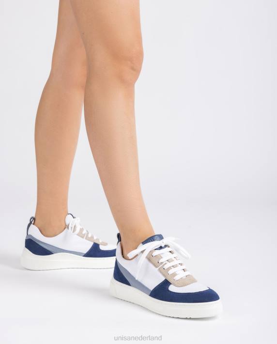 Unisa 02B0659 stof en suède sportschoen uniseks mode