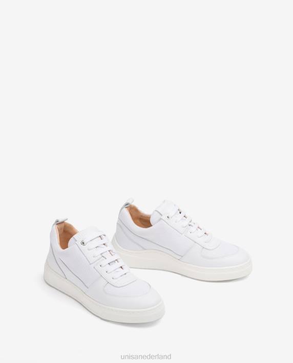 Unisa 02B0660 sportschoen van stof en leer uniseks mode