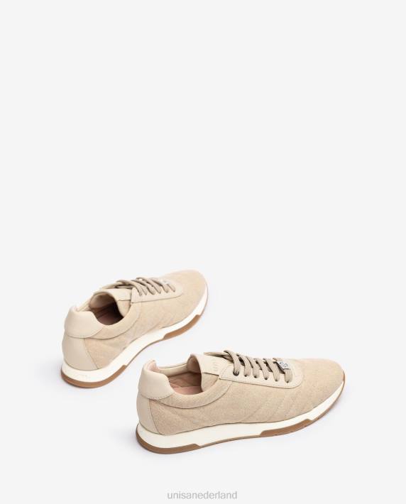 Unisa 02B0674 sneaker met gewatteerd effect vrouwen bevallig