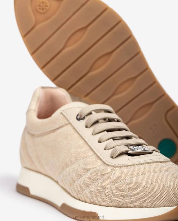 Unisa 02B0674 sneaker met gewatteerd effect vrouwen bevallig