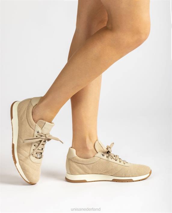 Unisa 02B0674 sneaker met gewatteerd effect vrouwen bevallig